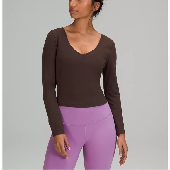 lululemon athletica Tops - New Lululemon Align Crop shirt
